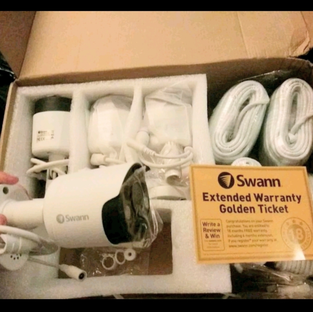 Swann security cameras 3 of them brand new